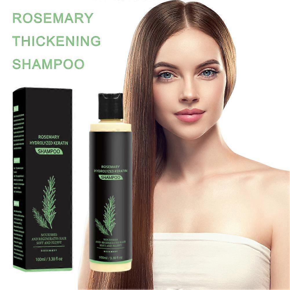 Shampoo Addensante al Rosmarino per Caduta dei Capelli Forfora Capelli Grassi Promuove la Crescita