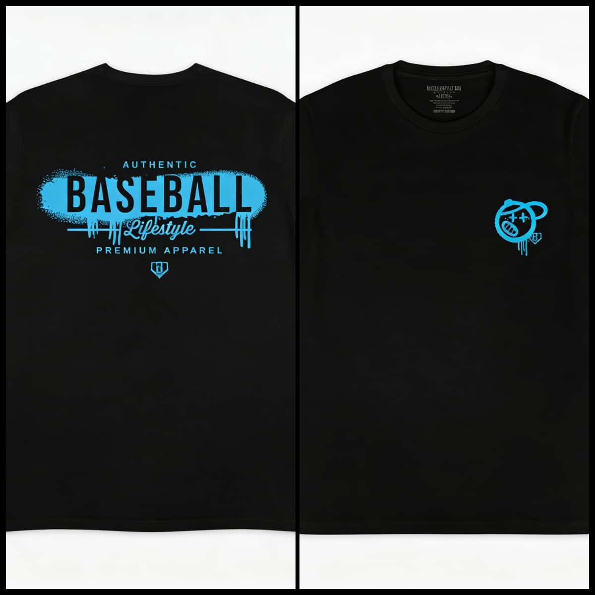 Vandal Youth Tee Tan Light Blue Baseball Lifestyle 101 2026 Summer New Adult Unisexs Womens Fashion Cotton Tshirt Kids Tshirt S