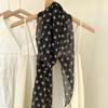 Korean Polka Dot Multifunctional Scarf Tie Hairband Accessory