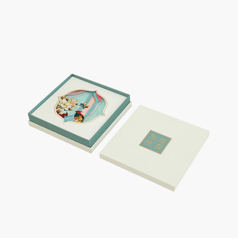 Forbidden City Vibrant Tone Silk Scarf