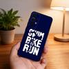 Custodia per Telefono Triathlon Nuoto Bici Corsa Per Samsung S25,S24,S21,S22,S23,S30,Ultra,S20,Plus,Fe,Lite,5G Cover Nera