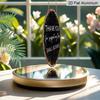 [Vintage Aluminum Sign] 2D Flat, 1pc Vintage Round "Thank You for Supporting This Small Business" Sign - Frameless Wall Hanging Suitable for Office