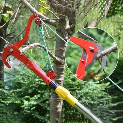 Foarfece Telescopice Culegător Fructe Tăiere Ramuri la Altitudine Mare Tăiere Ramuri Unelte și Echipamente de Grădinărit