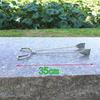 Stainless Steel Extended Trash & Food Tongs - Durable, Hygienic Pick-Up Tool