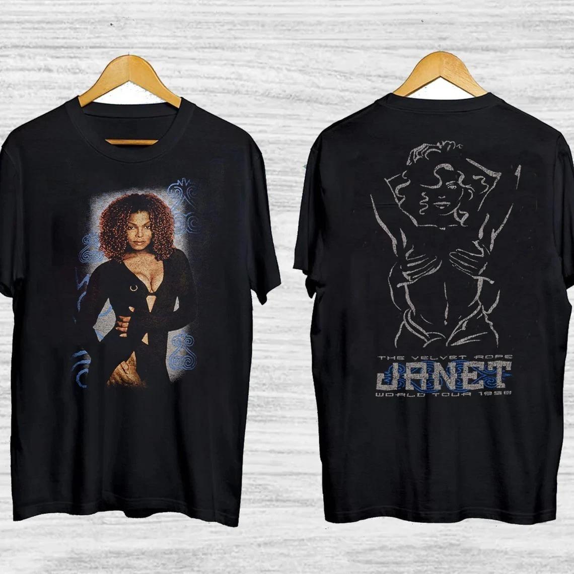 1998 Vintage Janet Jackson The Velvet Rope World Tour Shirt L