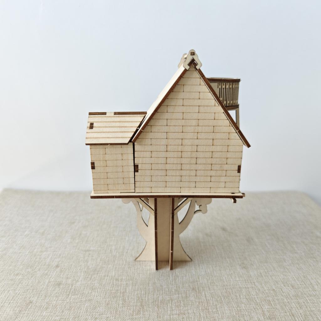 [Mechanical Gear Wooden Puzzle] 3D Mechanical Gear Wooden Puzzle Toy - DIY Model Kit For Adults, Brainstorming Toys, Holiday Gif