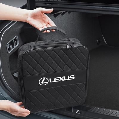 Car NEV Charging Gun Storage Bag EV Organizer Box For RX300 IS200 IS250 ES350 Ct200h UX250h NX300h RX350 ES300h RX400h UX