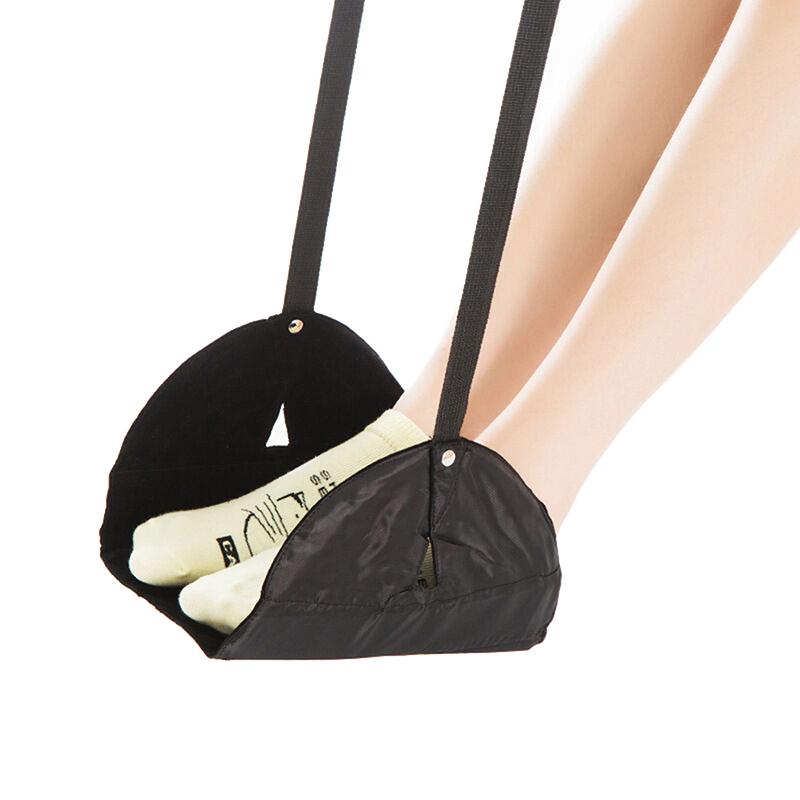 1PC Adjustable Height Foot Rest Airplane Footrest High Quality Foam Portable Travel Footrest Carry-On Foot Rest
