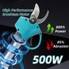 Brushless Electric Pruning Shears Garden Tool Cordless Electric Garden Scissors Fruit Tree For 18V Battery Branche Cutter
