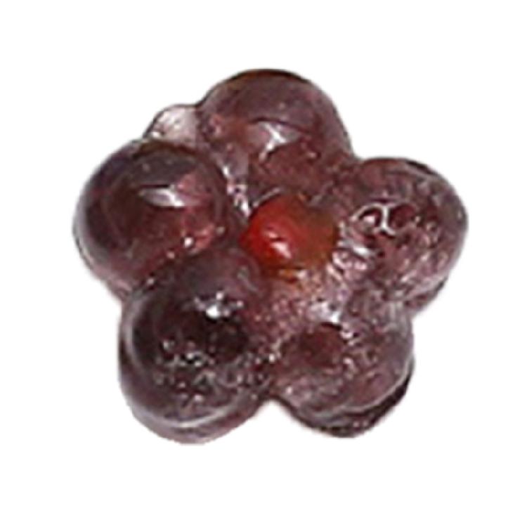 Flower Hang Tags Coloured Glaze Jewelry Necklace Pendant DIY Earring Accessories фуксия