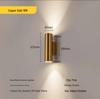 Outdoor Dual-Head Wall Light for Courtyard, Corridor, Patio, Gate, and Villa Exteriors