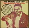 LP Record NAT KING COLE TRIO  Too Marvellous For Words MFP50177 Music For Pleas 1975 UK Jazz Used