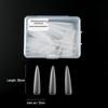 Huashengmei 3rd Gen Seamless Frosted Ultra-Thin False Nails Refill