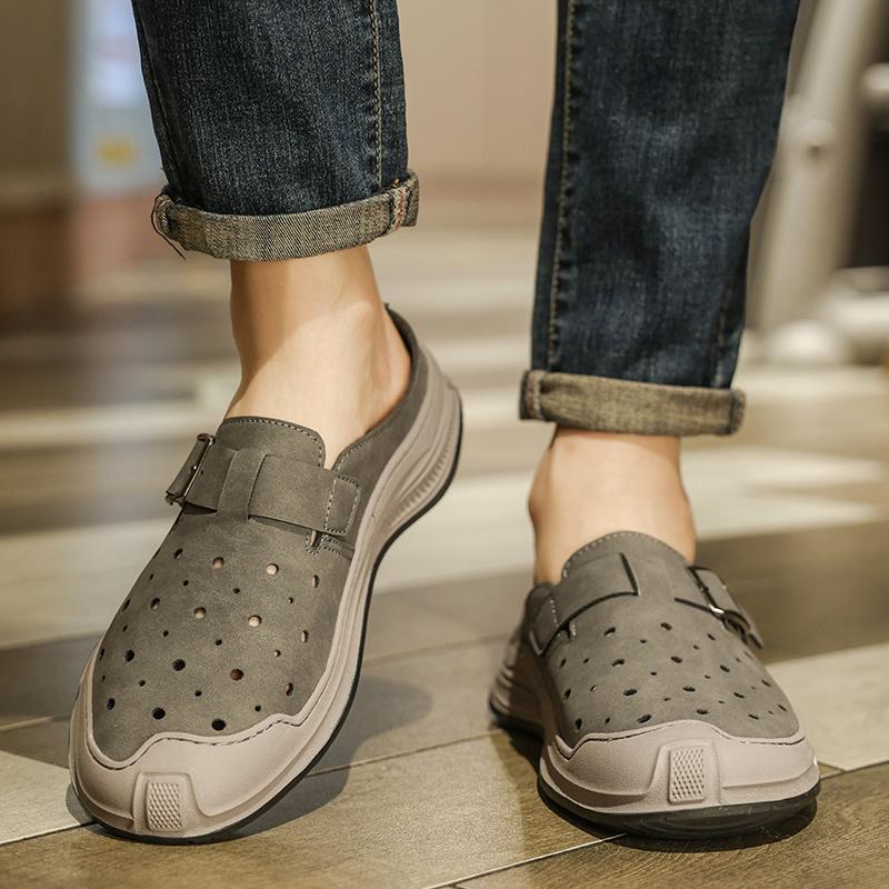 Fashion Casual Men Sandals Summer Leisure Beach Holiday Sandals Men Shoes New Outdoor Sneakers Male Retro Comfortable Casual Sandals