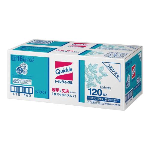 

Kao Toilet Quickle, 1 case (10 sheets/bag x 12 bags)