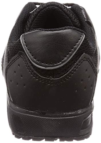 Co-cos Nobuoka Men's Ziproa Safety Work Shoes, Multi-functional, Slip-Resistant, Lightweight, Black, Size 30cm