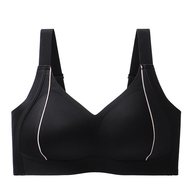 

Traceless invisible soft support underwear, gather and adjust the shape, big chest shows small, strong lifting, large cup bra. 5XL