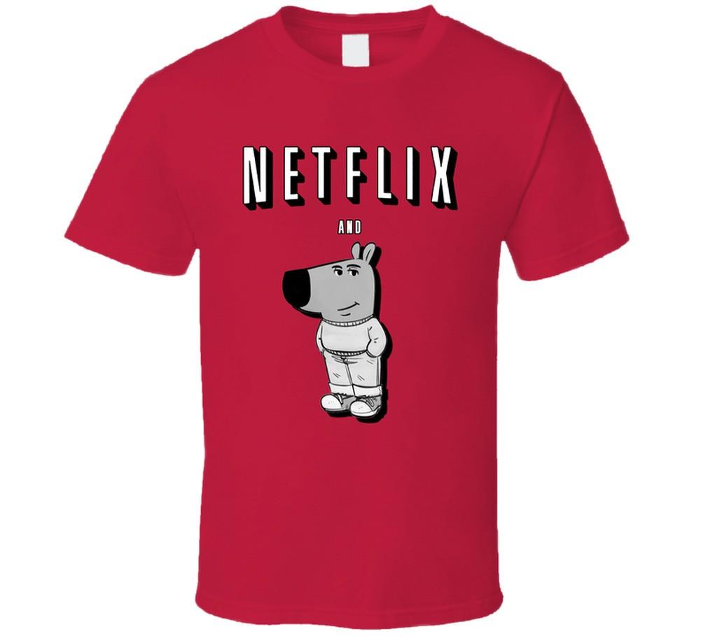 Netflix And Chill Guy Funny Meme T Shirt