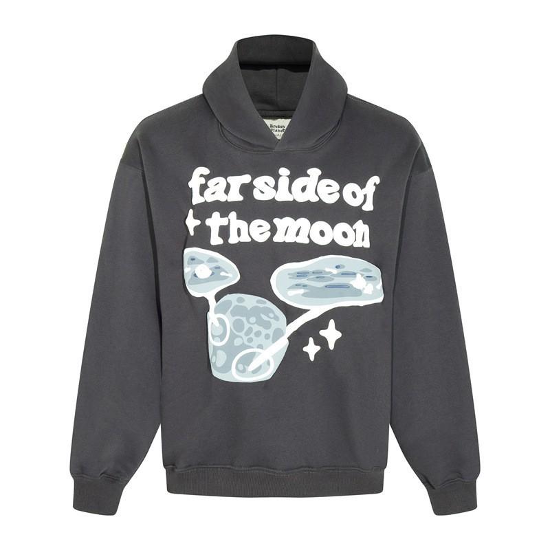 Broken Planet Hoodie Mens Oversized Streetwear Cotton Sweatshirt With Graphic Print 2025