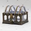 Pirate Treasure Chest Transparent Keepsake Case Jewelry Box for Pirate Party