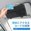 Sun Visor Pocket Storage Glasses Easy Car Interior Small Item Card Storage UmeMartCar Bag, Holder, Multifunctional, Installation, Organizer,
