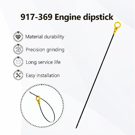 917-369 BA5Z6750A Engine Oil Dipstick Dip Stick Fit for Select Ford & Lincoln Models - Explorer 2011-2012 / Fusion 2010-2012 / Taurus 2008-2012 /