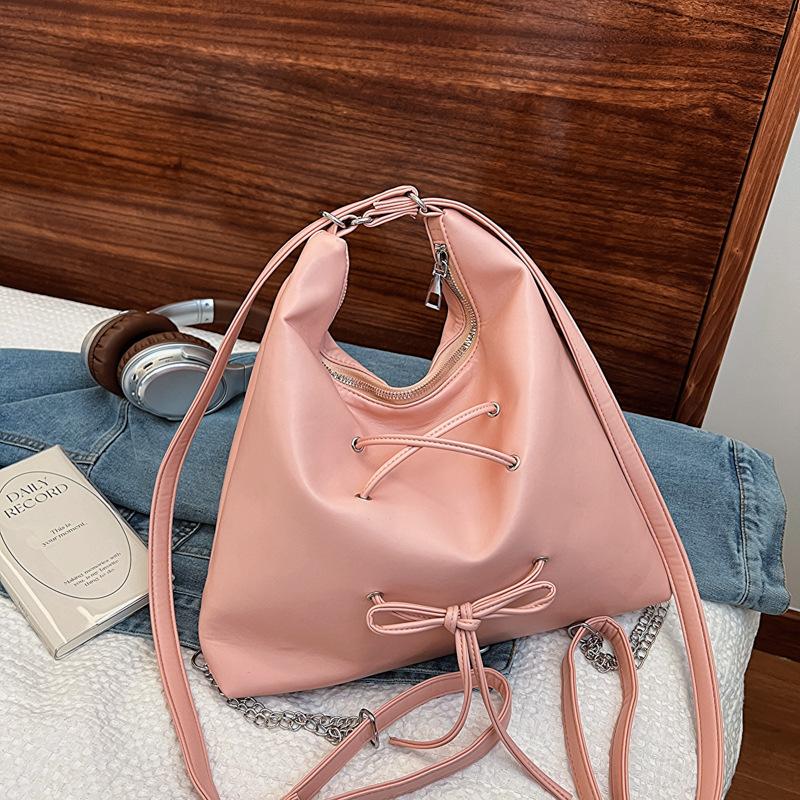 Fashionable  Simple  Large Capacity Tote Bag Backpack for Women In Spring New Style Simple and Popular One-shoulder Crossbody Bag