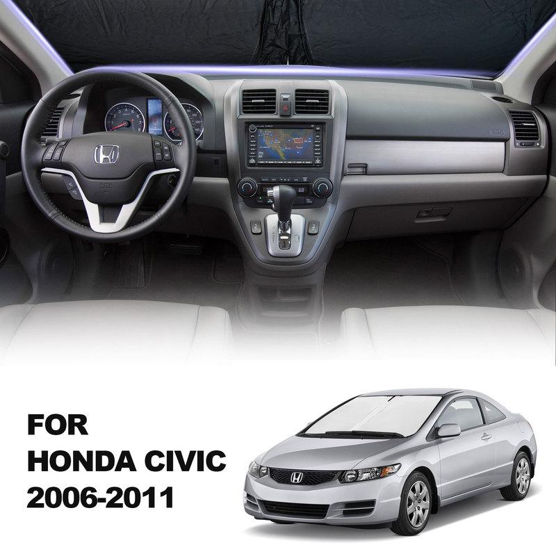Accessoires Pare-soleil Avant pour Pare-brise de Voiture Pour Honda Civic 2006 2007 2008 2009 2010 2011