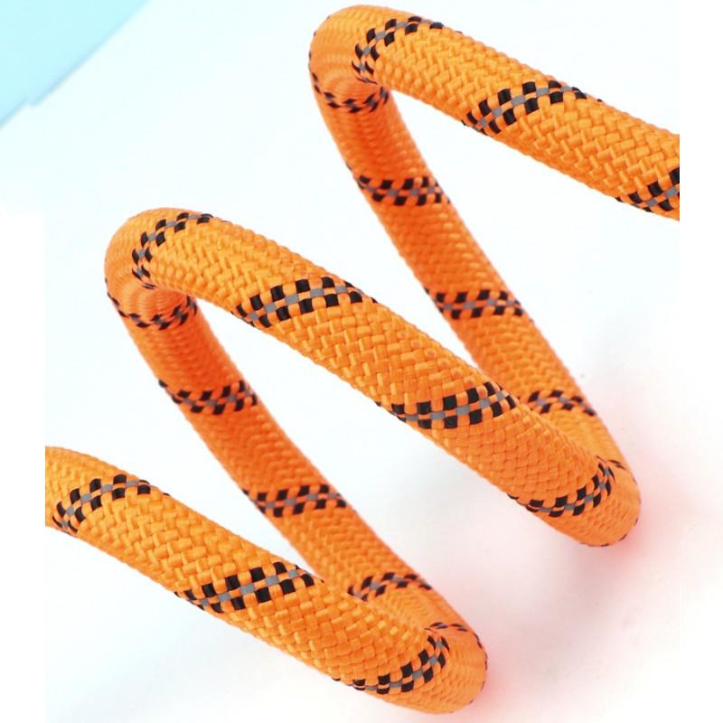 Dog Leash Reflective Dogs Leashes Double Leashes for Dog Walking Nylon Rope 150cm Comfortable Handle Dogs Leash Pet Chain Leads