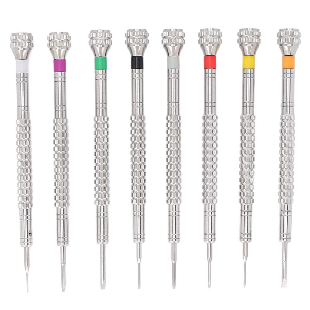 Sada šroubováků na hodinky Různé rozlišitelné barvy Kompaktní Praktické Dlouhotrvající Drobné Opravy