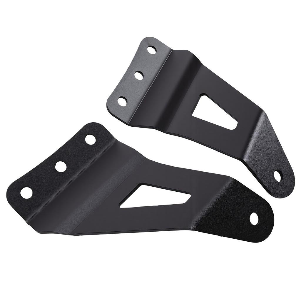 52in Curved LED Light Bar Bracket Upper Windshield Mounting Bracket Replacement for Chevy 4WD 2WD 2007 2013