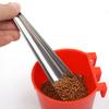 1pcs Stainless Stainless Feeder Bird Feeding spoon chick Feeding Spoon Pet Parrot Bird Cage Food Spoon Feeding Tools Supplies