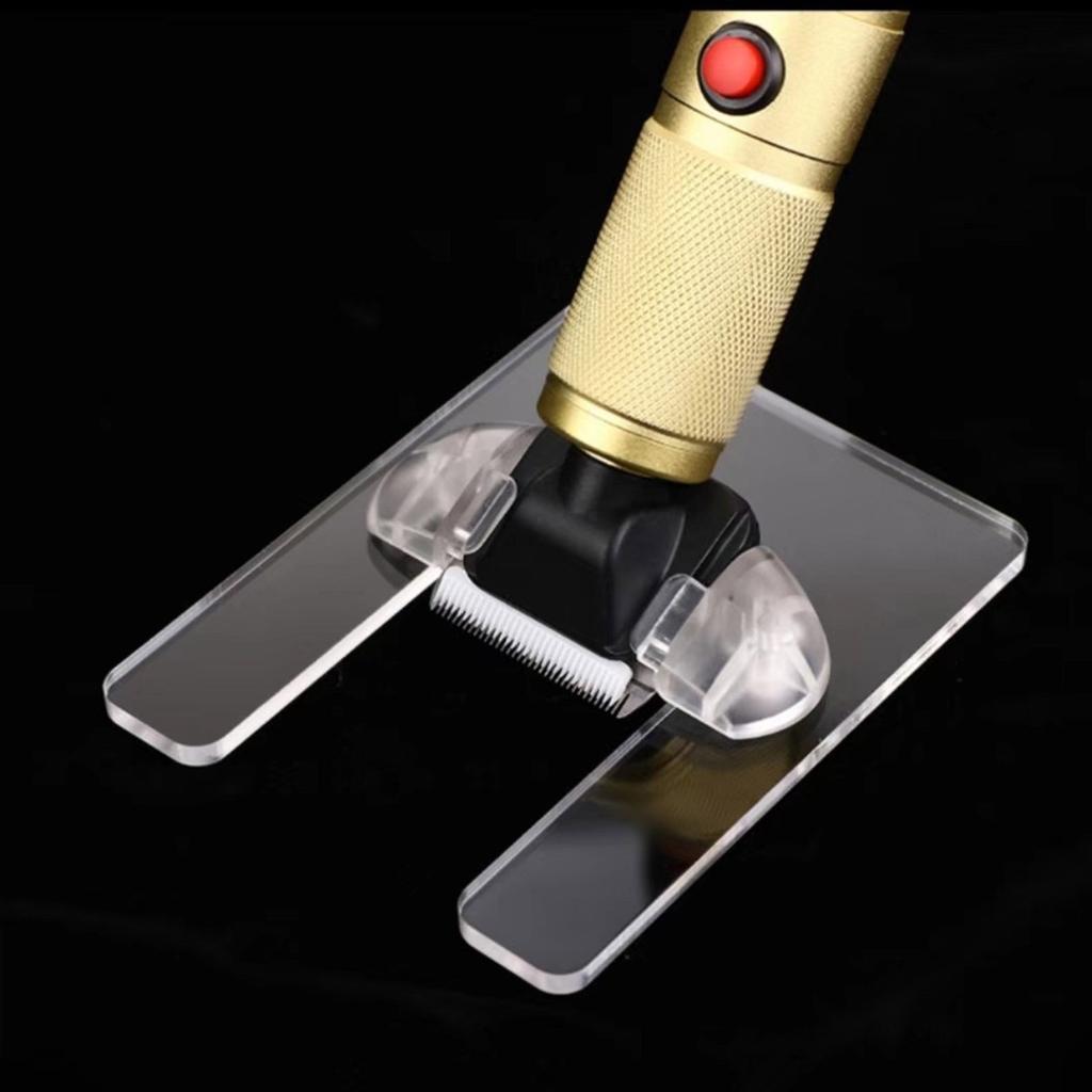 Tapijtsnijder Houder Basis Helder Acryl Tapijt Tuften Scheren Geleidebasis Tuftsnijder Geleiderek voor Tapijtsnijder