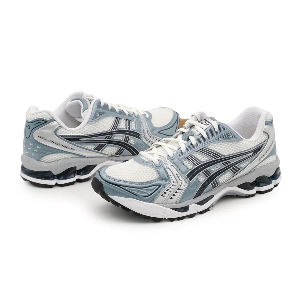 1203A537-106 Asics Gel-Kayano 14 White Fjord Grey (Men's)