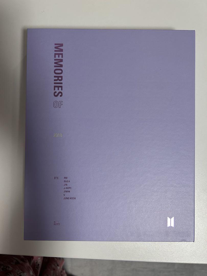

[USED] Official BTS MEMORIES OF 2018 (with JIMIN photocard)