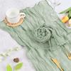 Bali Gauze Pleated Napkin - Rustic Bohemian Wedding & Party Table Decor