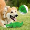 Yousheng Dogs Rubber Chew Toy Cute Animal Shape Puppy Teething Toy Squeaky Dog Chew Ball with Textured Surface for Dental Health Interactive Training