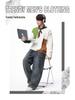 Men's Patchwork Color Block Sweater - Winter Casual Loose Fit Knitwear with Personality Design