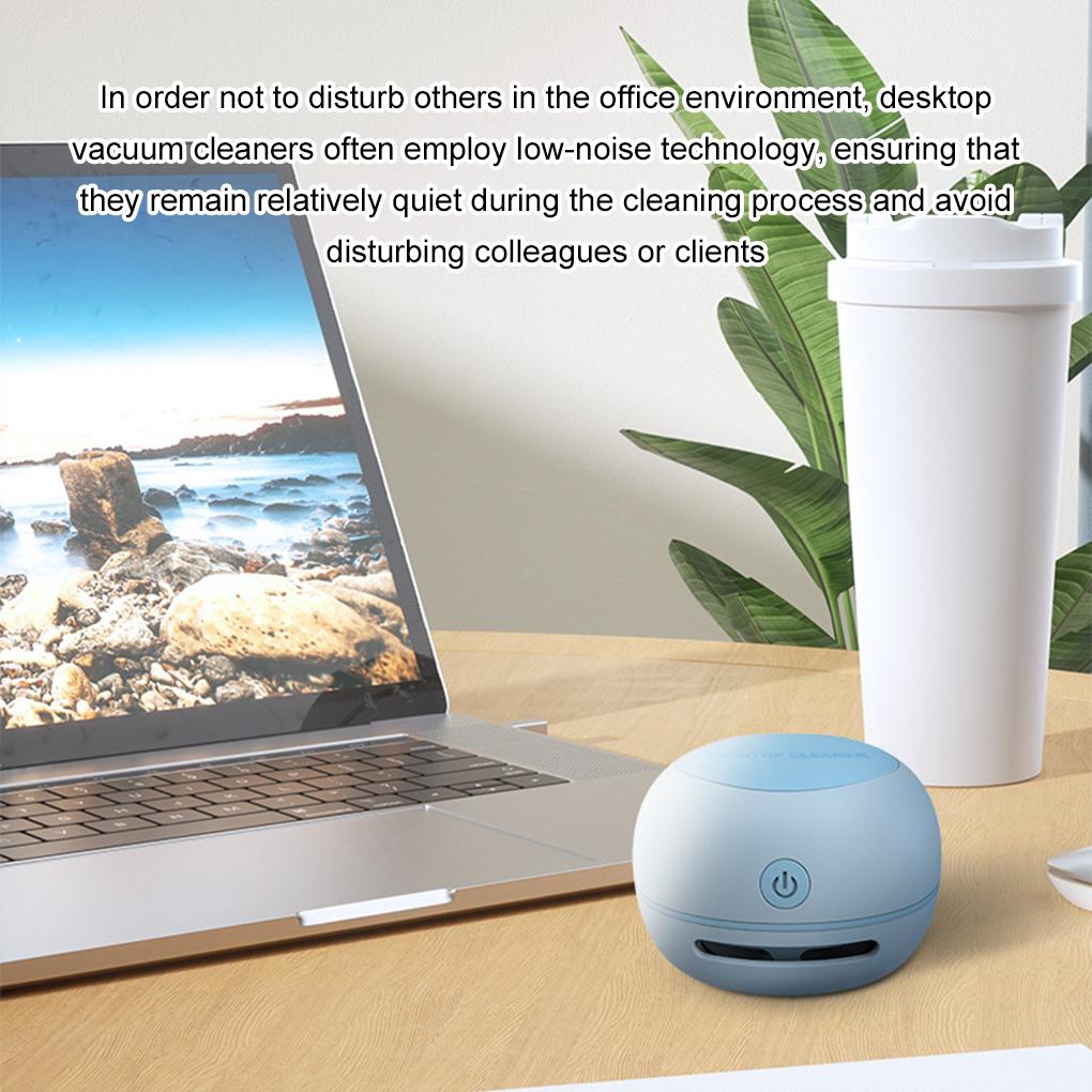 ABS Desk Vacuum Cleaner Compact And Lightweight Long-lasting Battery Life Desk Vacuum Cleaner Mini