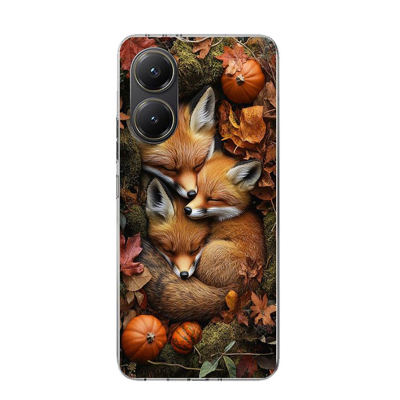 Tier Fuchs Handyhülle Für Xiaomi Poco X7 X6 X5 Pro F7 Ultra Redmi 15C 15 13 13C 12 12C 10 10A 10C 9 9A 9C 9T Hülle Poco X7 X6 X5