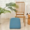 Pu Waterproof, Square Cushion Package Chair Cover, Chair Seat Cover, Chair Cover, Leather Hotel Chair Protective Cover Home