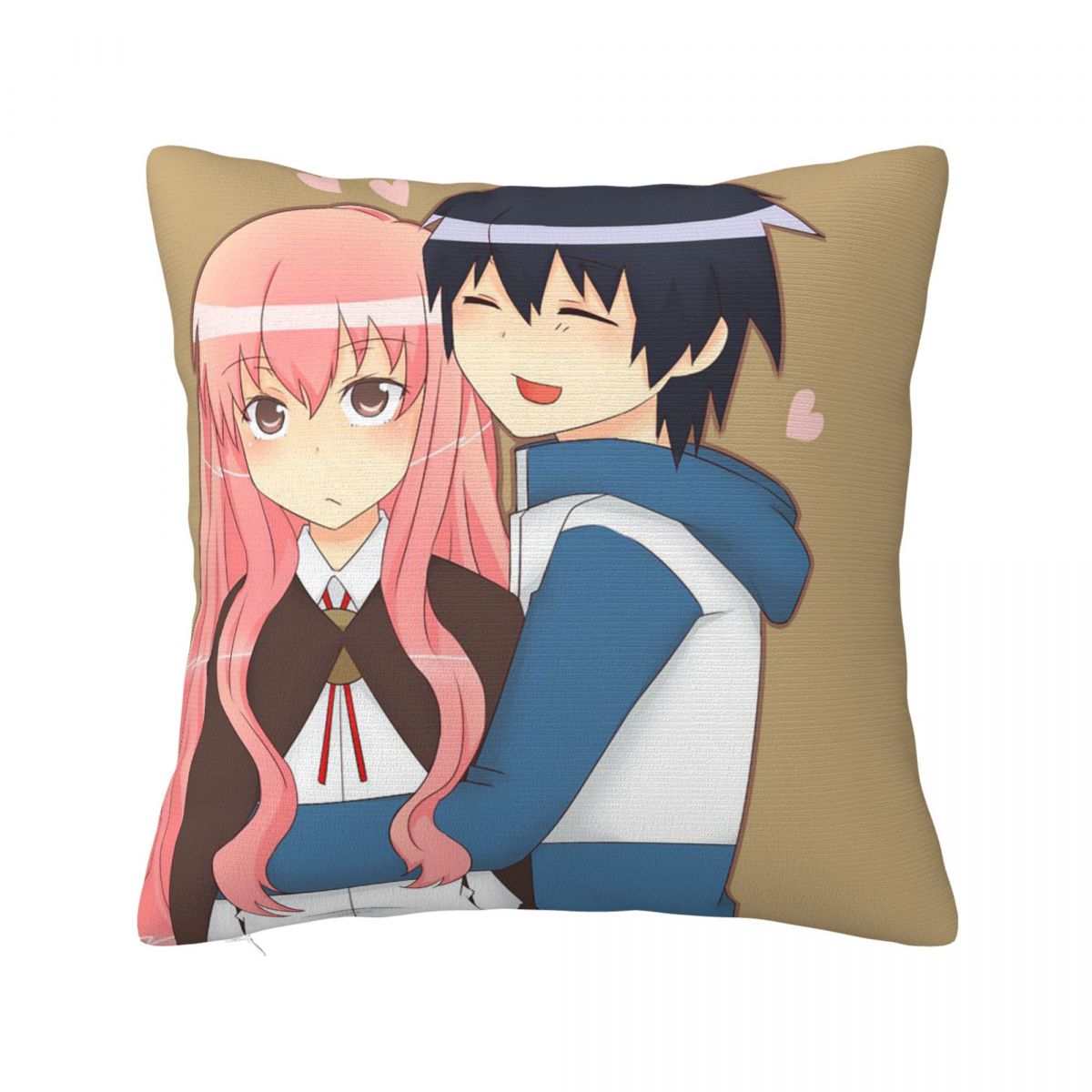 

Zero No Tsukaima Anime Cartoon Square Pillowcase Cushion Cover Pillow Case Throw Pillow Cover for Home Bedroom Car 12x12Inch