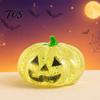 Focus Improvement Sensory Tools Halloween Glitter Pumpkin Stress Ball, Head Squeeze Toy for Anxiety Relief Relief, Creepy Fidget Party Favors