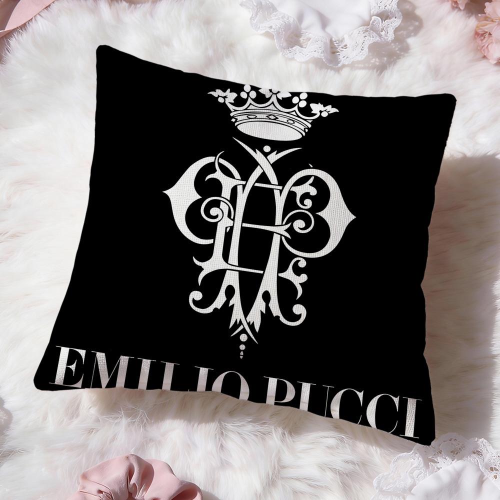 

E-EMILIO PUCCI SRLS Cushion Cover Premium Comfort Reversible Pillow Cove -Two in One Design for Any Room & Car Interior 50cmx50cm