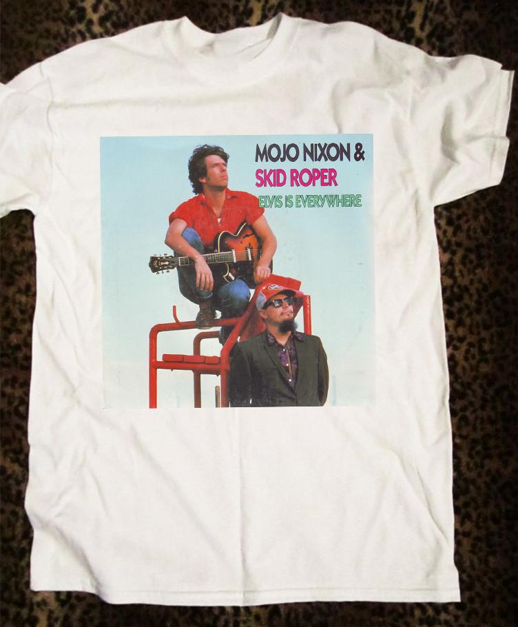 

Mojo Nixon и Skid Roper повсюду Унисекс Футболка Топы Футболка Все размеры XL