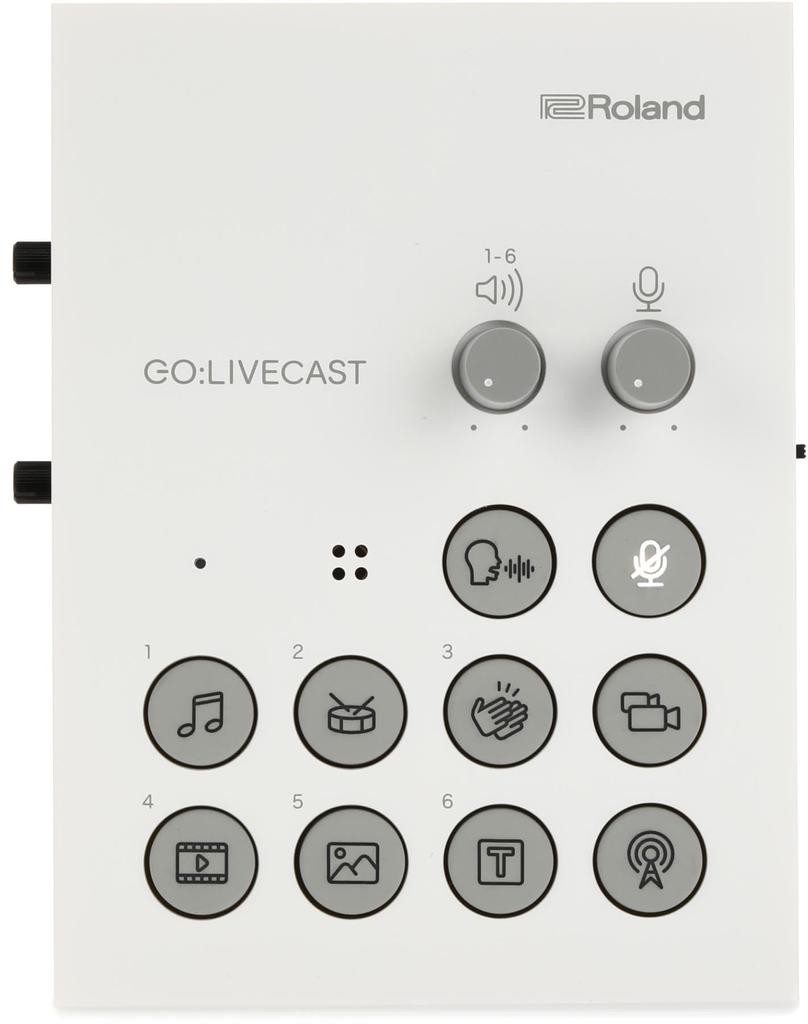 Roland Live streaming studio for smarttelefoner Roland GOLIVECAST