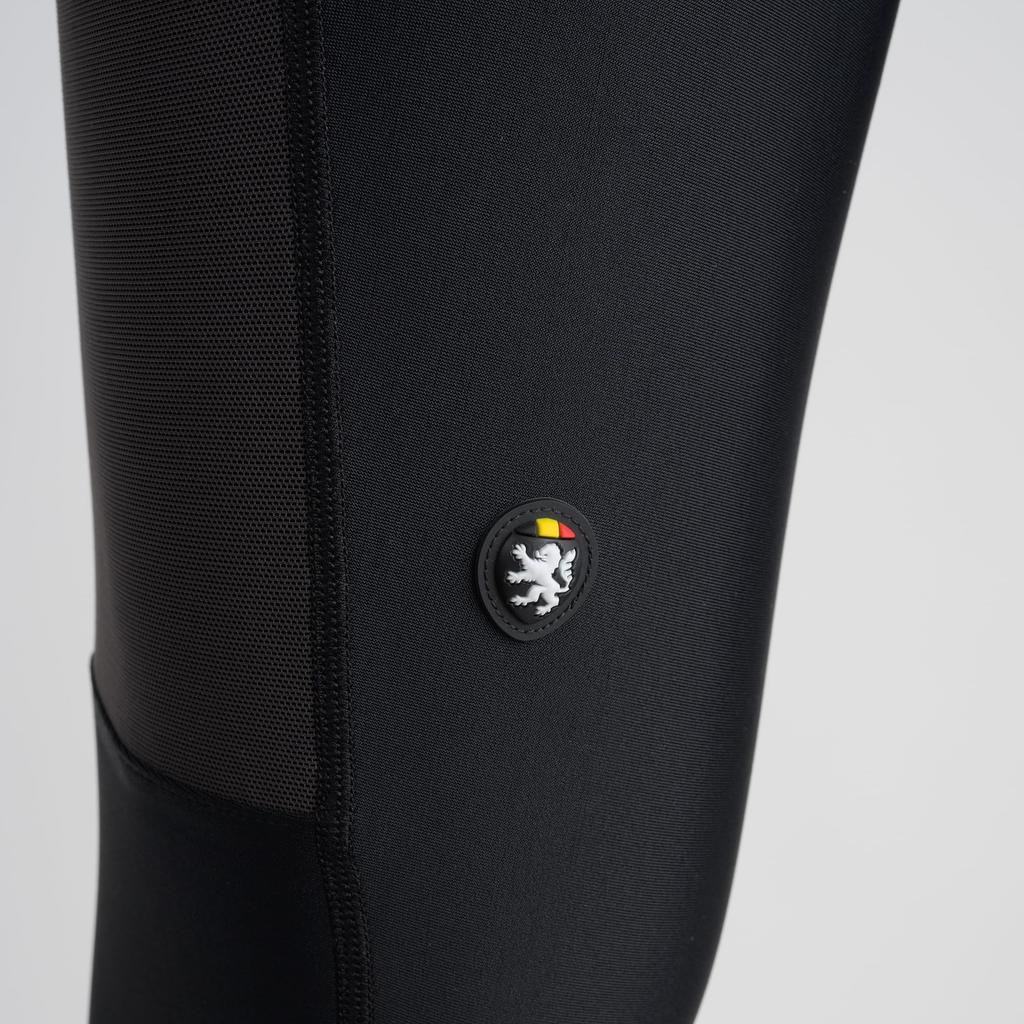 Kapelmuur Crossover Gold Padded Cycling Bib Size L Tights, Men's Black,