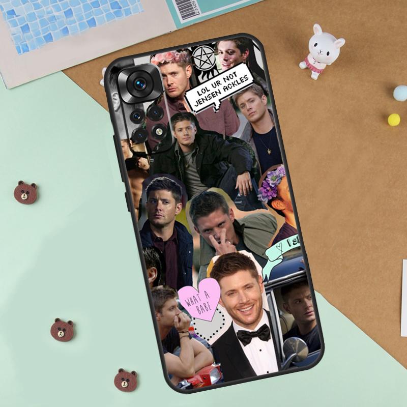 Supernatural Jensen Ackles Case For Xiaomi Redmi Note 13 12 11 9 10 14 Pro 10S 11S 12S Cover For Redmi 13C 10C 12C 14C