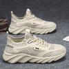 Men's Shoes 2025 Summer New Men's Hollow Breathable Deodorant Casual Mesh Shoes Soft Sole Shock-absorbing and Wear-resistant Sports Shoes