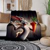 "Bugs Bunny with Carrot - Classic Cartoon Character Art Print"Blanket Flannel Throw Blanket for Sofa, Bed, Travel, Camping, Office